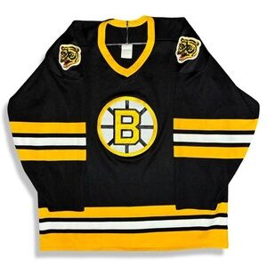 Vintage 90s CCM Boston Bruins Hockey Jersey